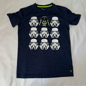 Old Navy Boys Star Wars Storm Trooper Short Sleeve Top ~ Size Large 14 to 16